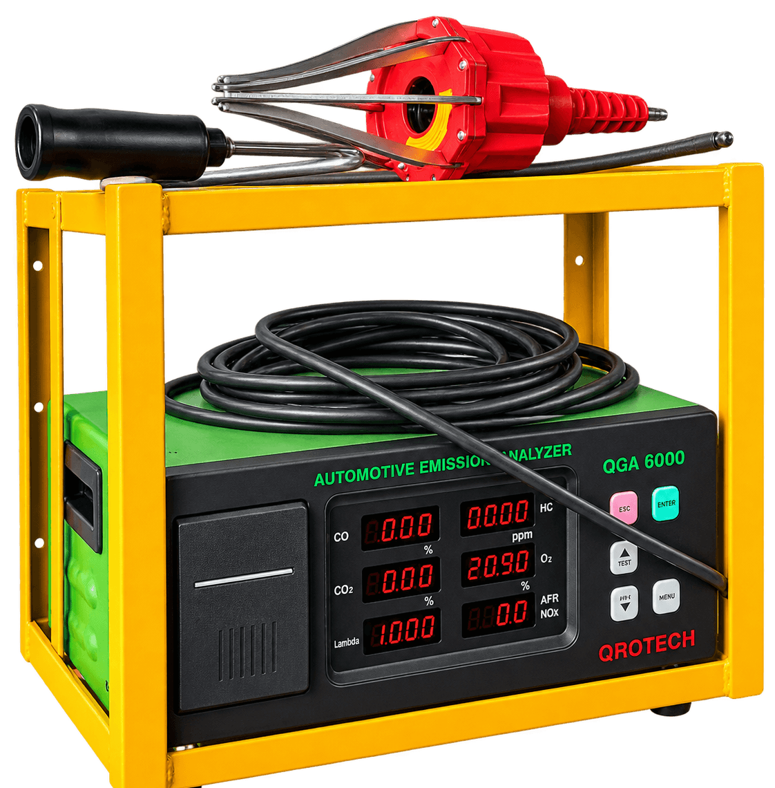 Analizador de gases y emisiones